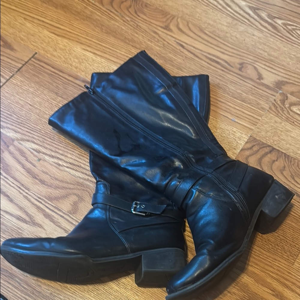 Time and true knee high boots